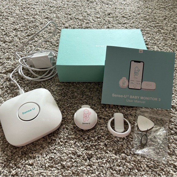 Sense-U Smart Baby Movement Monitor 3 - Tracks Baby's Abdominal Movement, Sleep - Picture 4 of 14